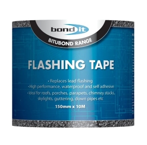 300mm 10m Self Adhesive Flashing Tape - Grey Finish